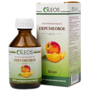 Олеос масло косметическое 50мл персиковое