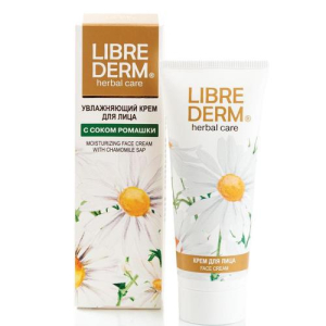 Либридерм хербал кэа крем для лица 75мл увлажн. с соком  ромашки