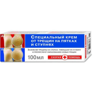 Скорая помощь крем для пяток 100мл от трещин