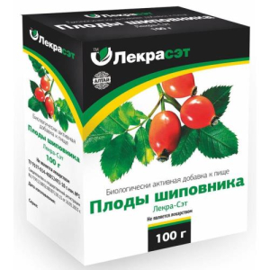 Шиповник плоды 100г. чайный напиток /лекра-сэт бад 