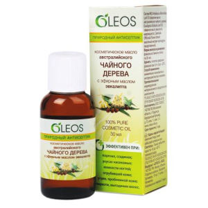 Олеос масло природный антисептик флакон-капельница 30мл австралийское чайное дерево