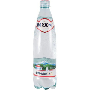 Боржоми вода минеральная газированная 0,75л пэт