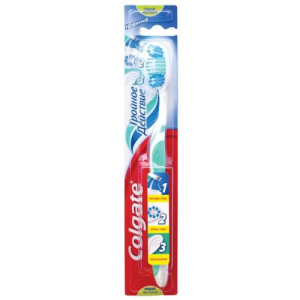 Колгейт зубная щетка тройное действие средняя