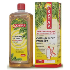 Скипар набор терапевт нтв-01 (раствор желт 1л + термометр)