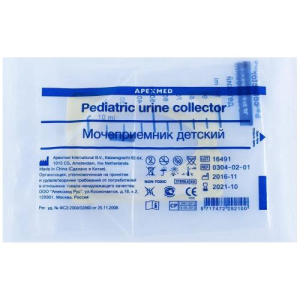 Апексмед мочеприемник 100мл №1 дет. универс.