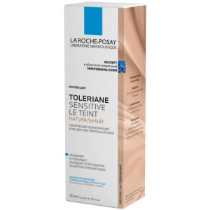 Ля рош-позе толеран сенситив крем 50мл тонирующий тон натуральный