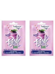 Фрешбар маска для лица 12мл ежевичный смузи