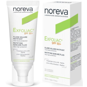Норева эксфолиак эмульсия для лица 40мл с/защит матир spf50 + 
