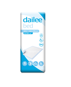 Дейли плюс пеленки одноразовые впитывающие 60х90 №10