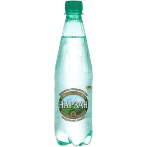 Нарзан вода минеральная лечебно-столовая 0,5л золотой пэт