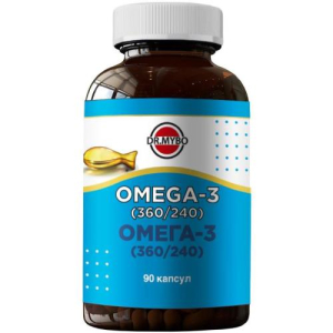 Доктор майбо омега-3 капсулы 1350мг №90 бад