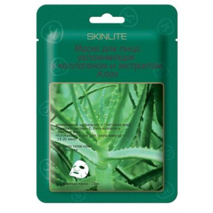 Скинлайт-209 маска д/лица увлажн. алоэ + коллаген 23мл. [skinlite]