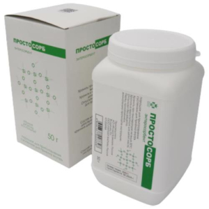 Простосорб порошок для приготовления суспензии для приема внутрь 50г