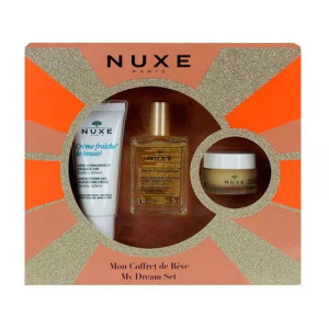 Нюкс набор бестселлеры (масло сух. 30мл. +  крем фреш 30мл. + бальзам д/губ 15мл.)