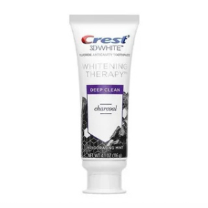 Крест 3д уайт зубная паста 116г whitening therapy charcoal tea с масл чайн дер