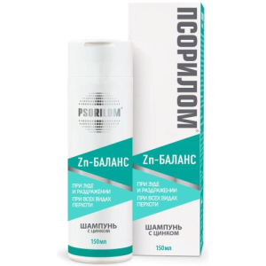 Псорилом цинк-баланс шампунь для волос 150мл п/зуда раздраж перхоти