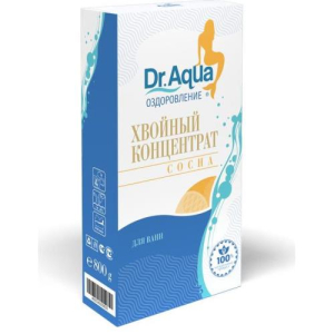 Доктор аква хвойный концентрат 800г сосна