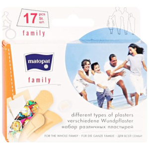 Матопат пластырь №17 фэмили