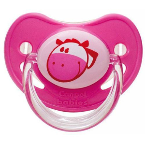 Канпол пустышка латекс круглая 6-18 мес. animals розовый /арт.22/594/ [canpol]