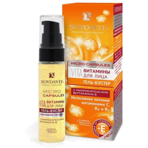 Новосвит гель-бустер 30мл витамины д/лица интенсивное питание