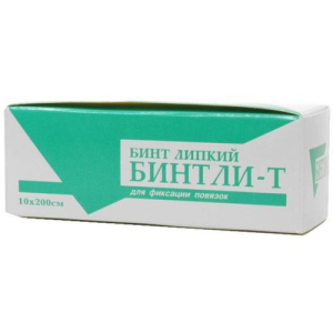 Бинтли-Т бинт липкий проницаемый 10смх2м