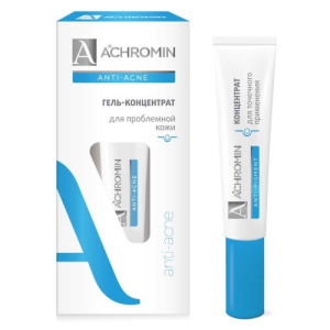 Ахромин анти-акне гель-концентрат для лица 15мл д/пробл. кожи