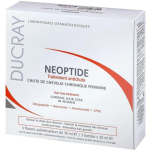 Дюкрэ неоптид лосьон 3х30мл п/выпад волос д/женщин