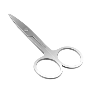 Маникюр ножницы/широкие/прямые 9,5см д/ногтей мат серебро