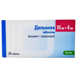 Дальнева таблетки 10мг + 4мг №30