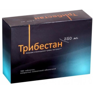 Трибестан таблетки покрытые пленочной оболочкой 250мг №180