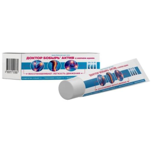 Доктор бобырь актив крем-бальзам 100мл для тела с корнем адама