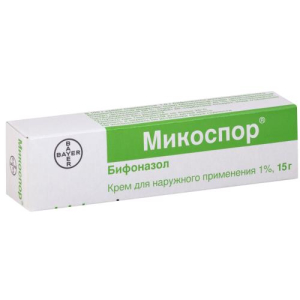 Микоспор крем для наружного применения 1% 15г