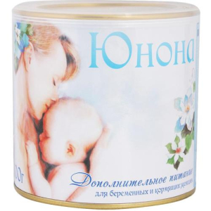 Юнона смесь молочная 400г д/берем. кормящ. женщ.