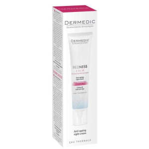 Дермедик реднес крем для кожи 40мл а/возрастной ночной