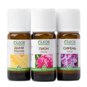 Олеос набор масел 10мл №3 дыня медовая+пион+сирень  [oleos]