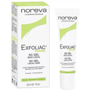 Норева эксфолиак гель локальный уход nc с ниацинамидом 30мл. [noreva exfoliac]
