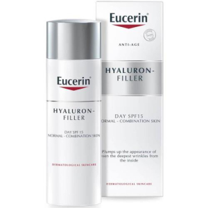 Эуцерин гиалурон-филлер крем для лица 50мл дневн уход д/норм/комб кожи spf-15 /63924/