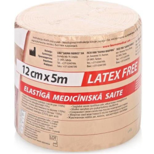 Лаума бинт медицинский эластичный 12смx5м