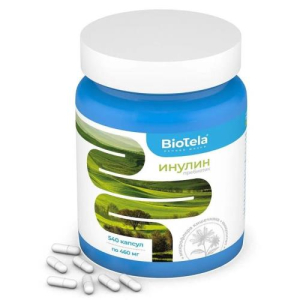 Биотела пребиотик инулин капсулы 460мг №540 бад