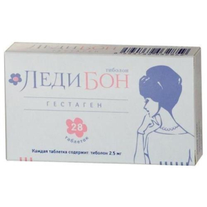 Ледибон таблетки 2.5мг №28