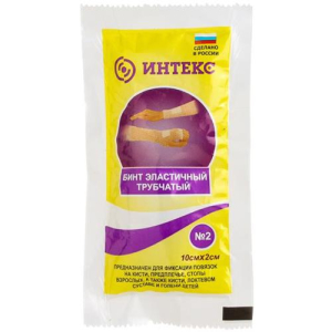 Интекс бинт эластичный трубчатый р.2