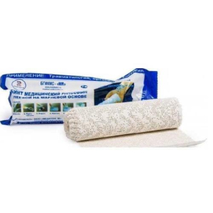 Бгмко-мм бинт гипсовый 15х300 клеевой на марл.основе