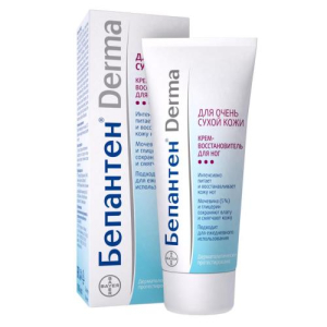 Бепантен дерма крем для ног 100мл восстан. д/очень сухой кожи