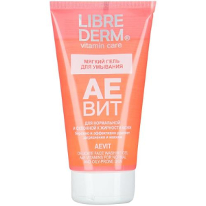 Либридерм аевит гель для умывания 150мл мягкий
