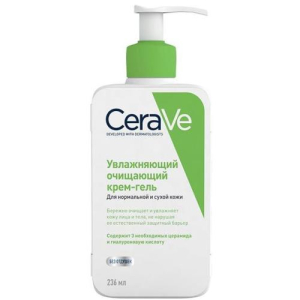 Цераве крем-гель для лица и тела 236мл очищ/увлажн д/норм/сух кожи