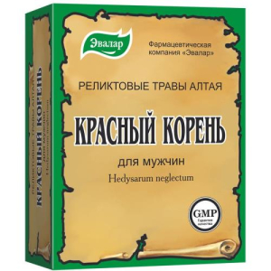 Эвалар красный корень чайный напиток 30г д/мужчин бад