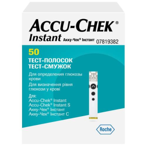 Акку-чек инстант тест-полоска №50