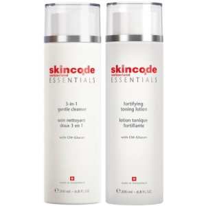 Скинкод набор (мягкое очищ ср-во 3в1 + укрепл тонизир лосьон)