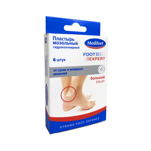 Комфорте пластырь гидроколлоидный 3,7х5,5см №6