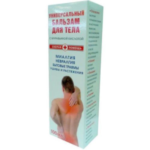 Скорая помощь бальзам для тела 100мл муравьиная кислота универсал.